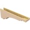Ekena Millwork 6"W x 36"D x 12"H Thin Pescadero Rough Cedar Woodgrain TimberThane Corbel, Primed Tan CORUR06X36X12PECRCPR - alternate 2